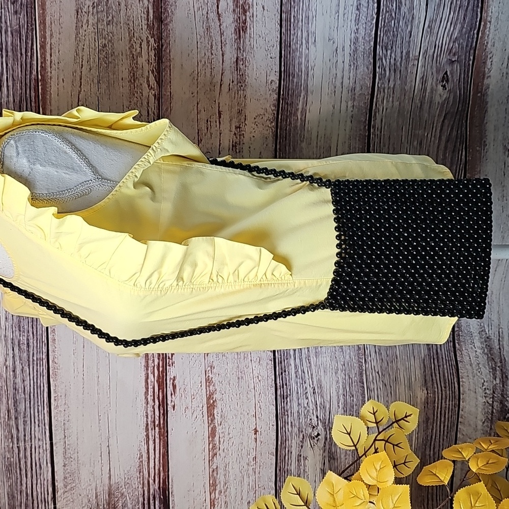 BLACK BEADED CROSSBODY BAG - Picture 2 of 10